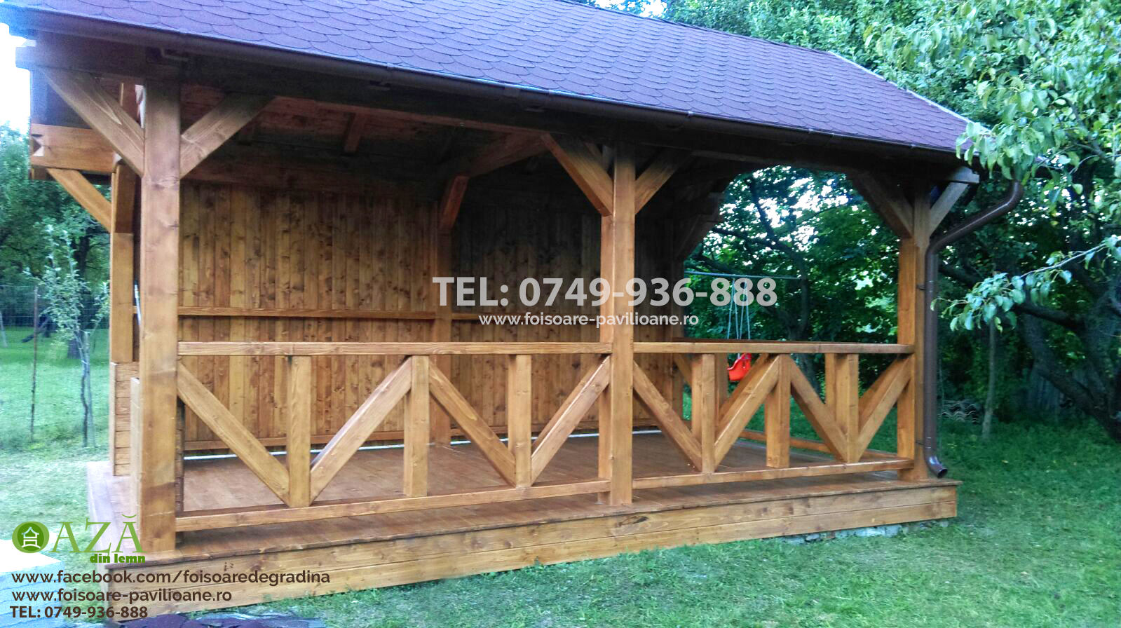 foisor rustic din lemn foisor rustic din lemn