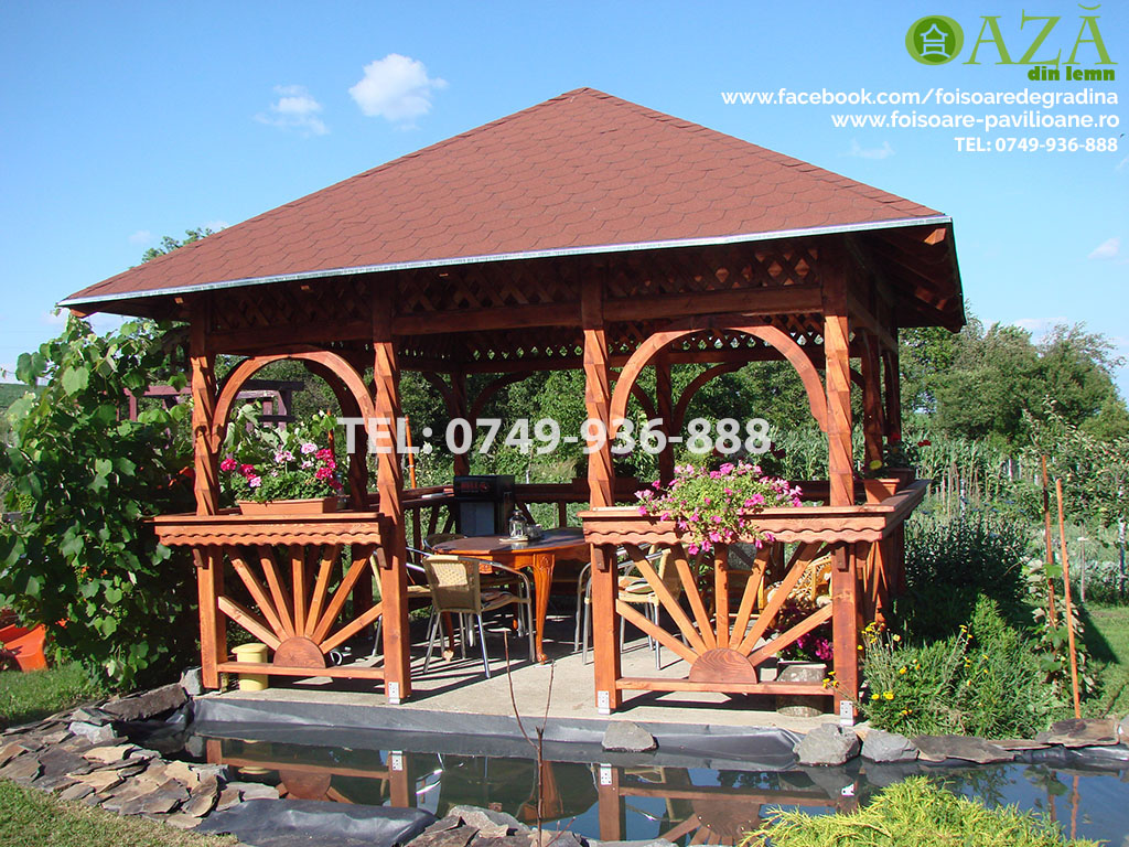foisor rustic din lemn foisor rustic din lemn