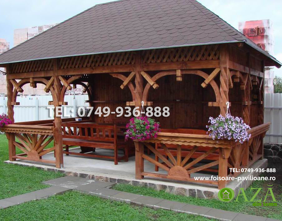 foisor pentru gradina foisor din lemn pentru gradina